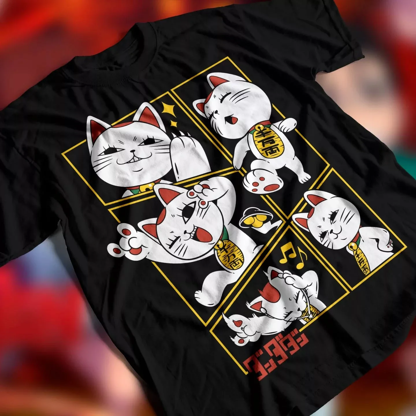 Popular Anime Merchandise - Popular Dandadan Maneki Neko Multi Panel