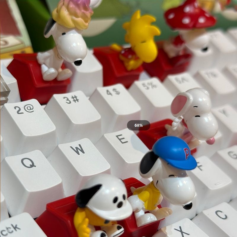 Snoopy Keycap Blind Box Anime  - đánh giá và giá Anime Merchandise Box Set