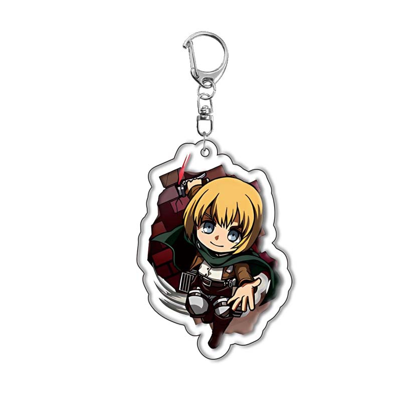 Attack on Titan Keychain Acryl - đánh giá và giá Anime Merchandise Keychains
