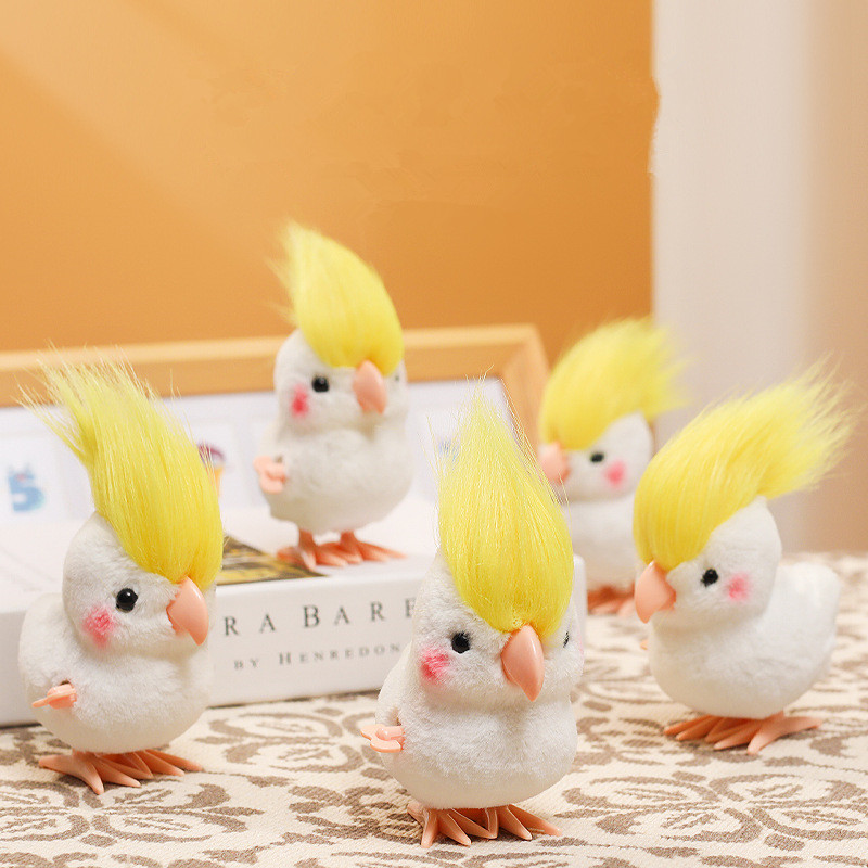 INS Kawaii Jumping Parrot Simu - đánh giá và giá Plush Doll Anime