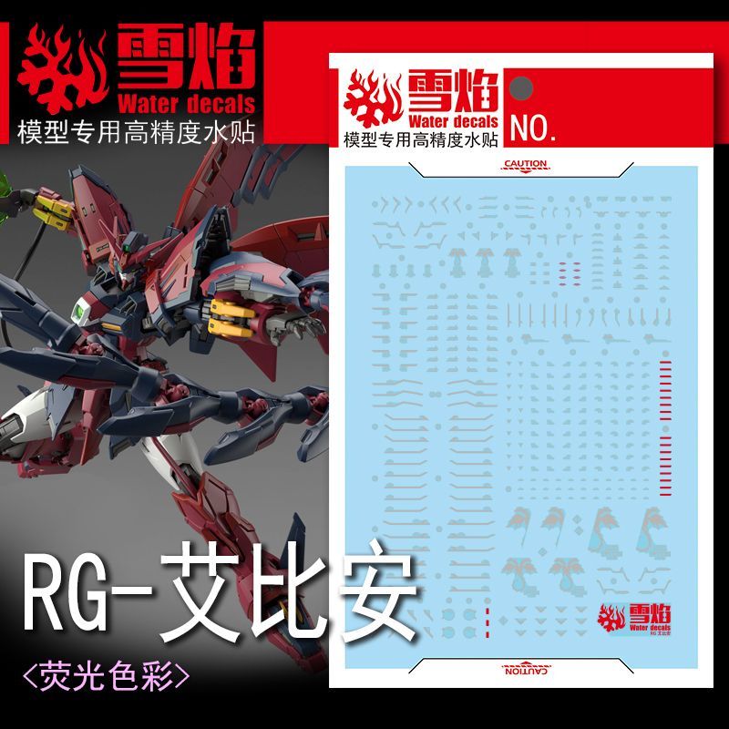 Model Decals Water Slide Decal - đánh giá và giá Bandai Gundam Rg