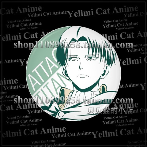 Attack on Titan Levi Ackerman  - đánh giá và giá Anime Merchandise Keychains