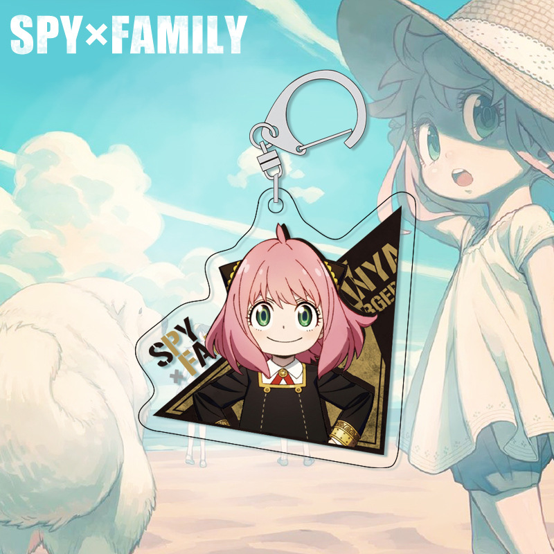 SPY×FAMILY Anya Keychain Acryl - đánh giá và giá Anime Merchandise Keychains