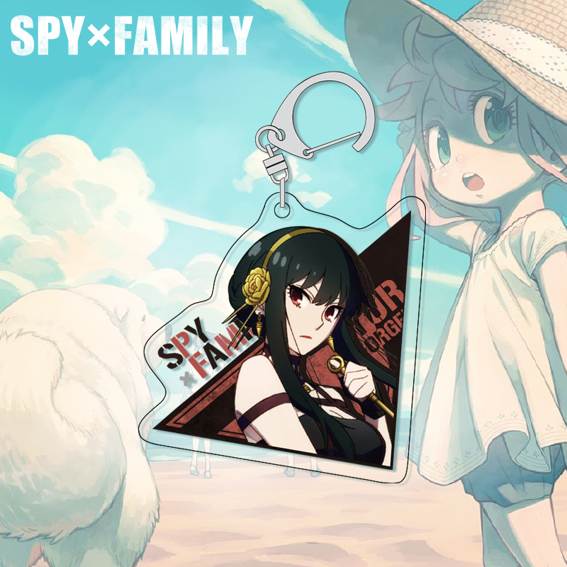 SPY×FAMILY Anya Keychain Acryl - đánh giá và giá Anime Merchandise Keychains