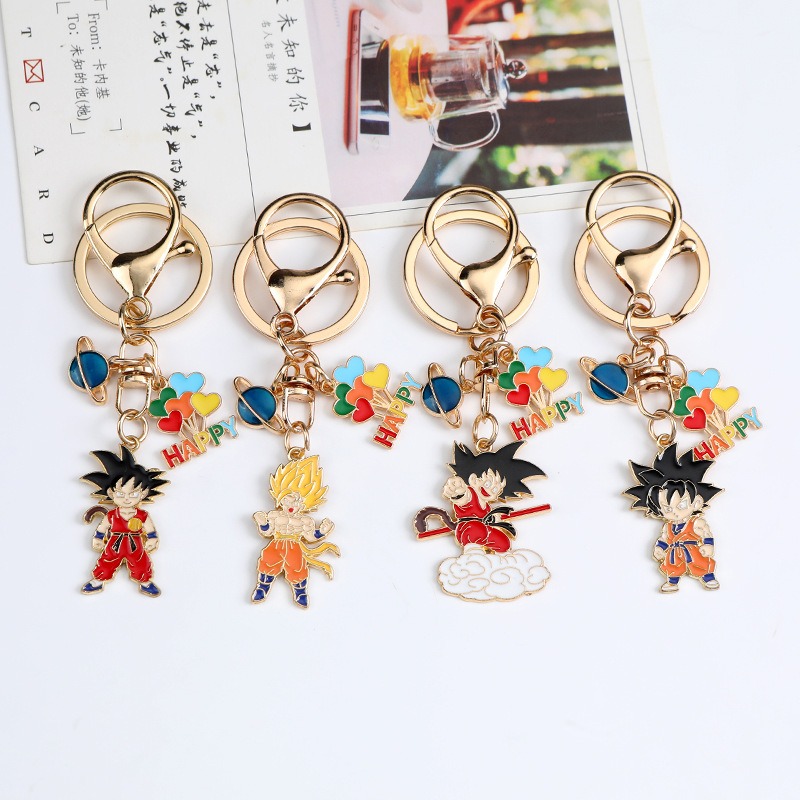 New Cartoon Dragon Ball Series - đánh giá và giá Anime Merchandise Keychains