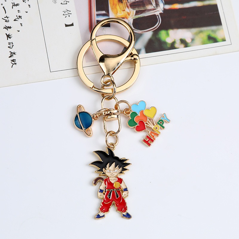 New Cartoon Dragon Ball Series - đánh giá và giá Anime Merchandise Keychains