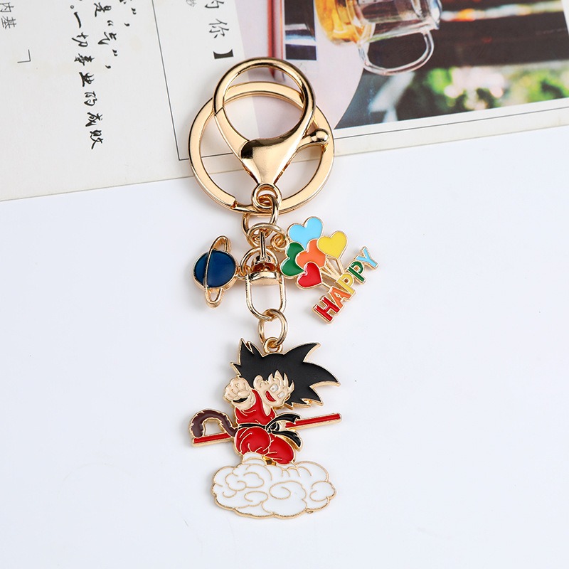 New Cartoon Dragon Ball Series - đánh giá và giá Anime Merchandise Keychains