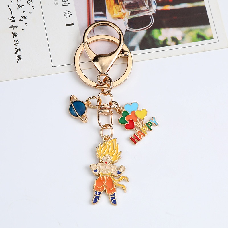 New Cartoon Dragon Ball Series - đánh giá và giá Anime Merchandise Keychains