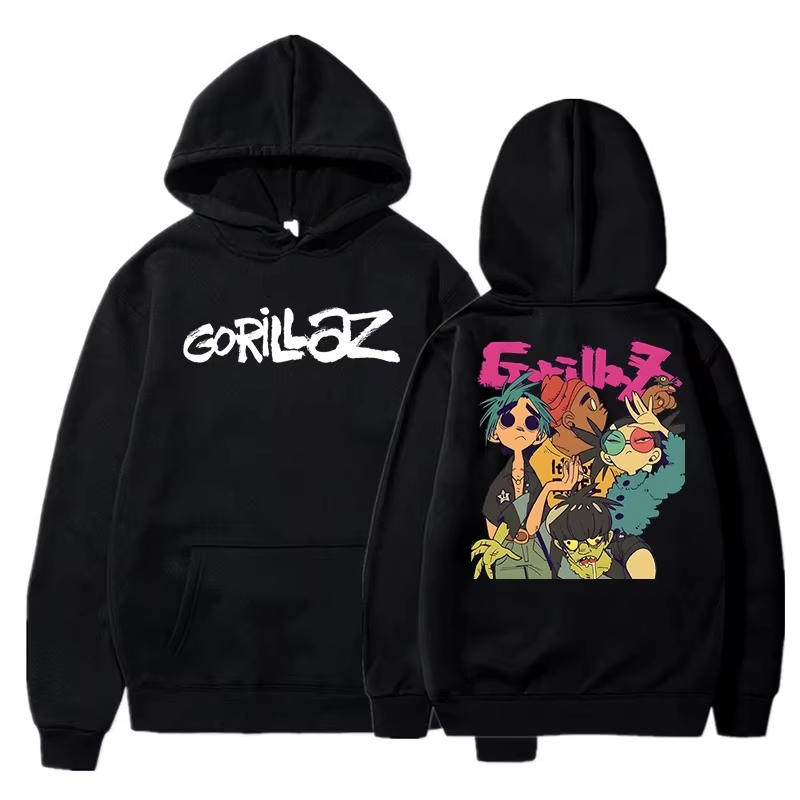 Gorillaz Graphic Sweatshirt Vi - đánh giá và giá Anime Merch Shopping