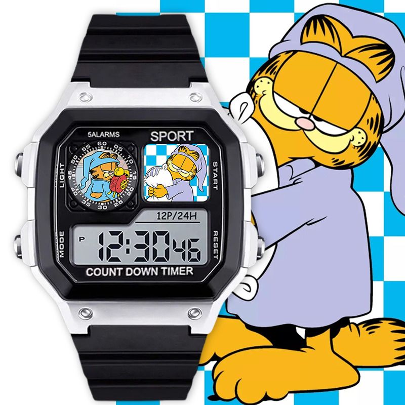 Garfield cartoon cute student  - đánh giá và giá Anime Girl Merchandise