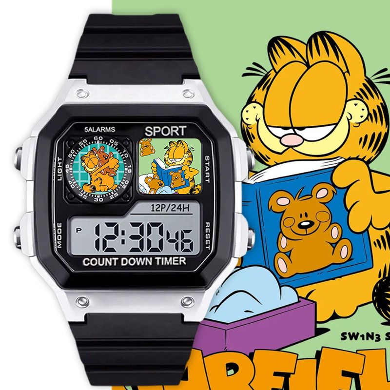 Garfield cartoon cute student  - đánh giá và giá Anime Girl Merchandise