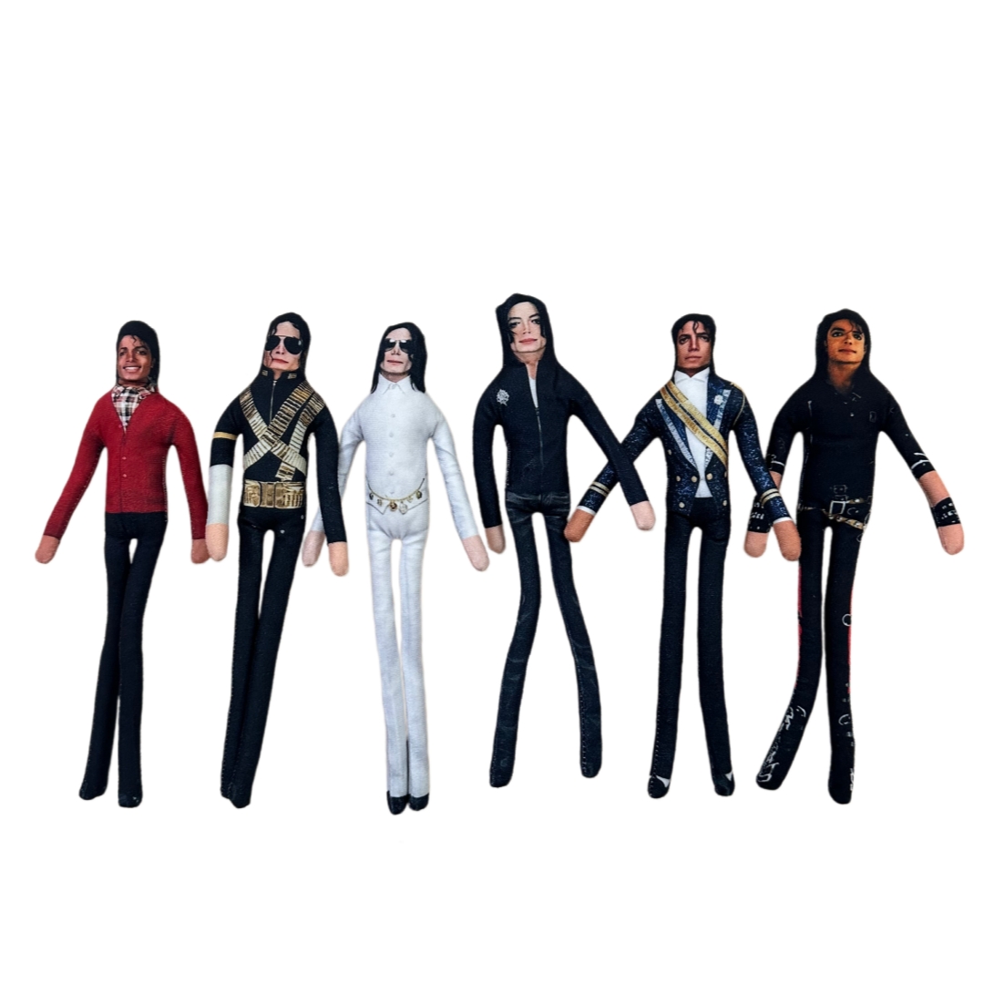 1-6pcs Michael Jackson Cosplay - đánh giá và giá Plush Doll Anime